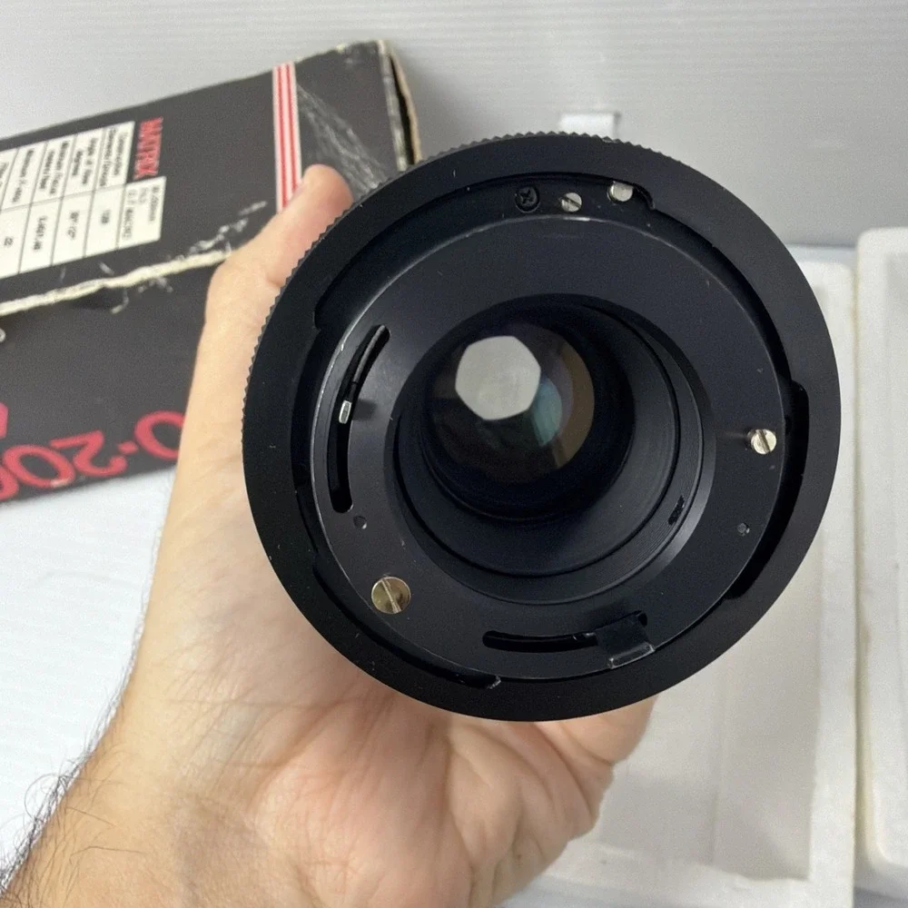 Matrix Canon MD One Touch Macro 80 -200 4.5 Lens Vintage Korea Deadstock